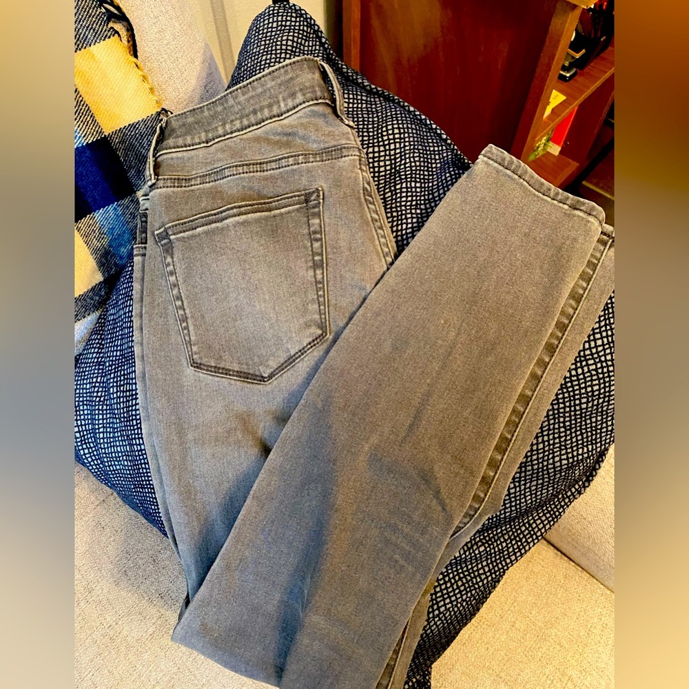 Gray jeans